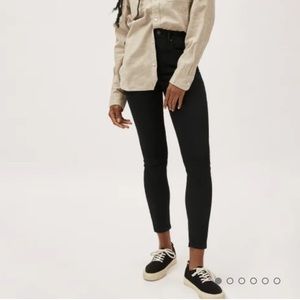 Everlane Black Authentic Stretch High Rise Skinny